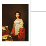 Portrait of the singer Anna Borunova, 1821 by Nicolas de Courteille