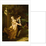 Lovelace Abducting Clarissa Harlowe, 1867 by Edouard Louis Dubufe