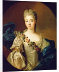 Portrait of Charlotte Aglae of Orleans, 1720s by Pierre Gobert