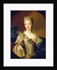 Portrait of Charlotte Aglae of Orleans, 1720s by Pierre Gobert