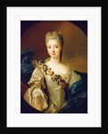 Portrait of Charlotte Aglae of Orleans, 1720s by Pierre Gobert
