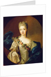 Portrait of Charlotte Aglae of Orleans, 1720s by Pierre Gobert