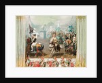 Knight tournament, 1854 by Adolph Friedrich Erdmann von Menzel