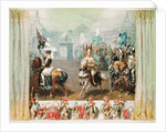 Knight tournament, 1854 by Adolph Friedrich Erdmann von Menzel