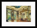 Bedroom of Tsar Alexander I in the Alexander Palace, Tsarskoye Selo, 1855 by Luigi Premazzi