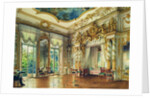 Bedroom of Tsar Alexander I in the Alexander Palace, Tsarskoye Selo, 1855 by Luigi Premazzi