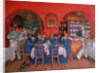Moscow Cafe, 1916 by Boris Mikhailovich Kustodiev