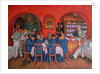 Moscow Cafe, 1916 by Boris Mikhailovich Kustodiev