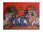 Moscow Cafe, 1916 by Boris Mikhailovich Kustodiev