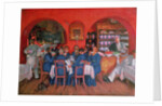 Moscow Cafe, 1916 by Boris Mikhailovich Kustodiev