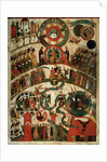 Last Judgement, Novgorod Icon by School Russian