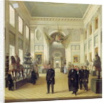Interior of the Armoury Chamber in the Kremlin, 1844 by Nikolai Alexeyevich Burdin