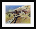 The Devil's Bridge, 1931 by Mitrofan Borisovic Grekov