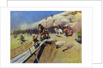 The Devil's Bridge, 1931 by Mitrofan Borisovic Grekov