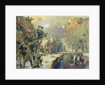 Suvorov crossing the Devil's Bridge in 1799, 1880 by Aleksei Danilovich Kivshenko