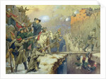 Suvorov crossing the Devil's Bridge in 1799, 1880 by Aleksei Danilovich Kivshenko