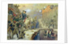 Suvorov crossing the Devil's Bridge in 1799, 1880 by Aleksei Danilovich Kivshenko
