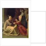 Royal couple mourning for their dead daughter, 1830 by Carl Friedrich Lessing