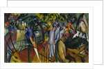 Zoological Garden I, 1912 by August Macke