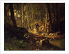 A walk in a forest, 1869 by Ivan Ivanovich Shishkin