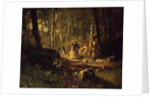 A walk in a forest, 1869 by Ivan Ivanovich Shishkin