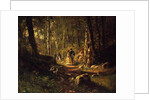 A walk in a forest, 1869 by Ivan Ivanovich Shishkin