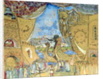 Stage design for the opera 'Sadko' by N. Rimsky-Korsakov, 1901 by Aleksandr Jakovlevic Golovin