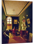 The Painter's Studio, 1843 by Russian School