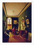 The Painter's Studio, 1843 by Russian School