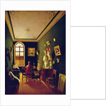 The Painter's Studio, 1843 by Russian School