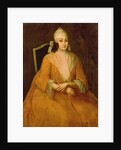 Portrait of Anna Leopoldovna by Ivan Yakovlevich Vishnyakov