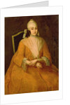 Portrait of Anna Leopoldovna by Ivan Yakovlevich Vishnyakov