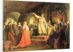 Prince Roman of Halych-Volhynia receiving the ambassadors of Pope Innocent III, 1875 by Nikolai Vasilievich Nevrev