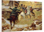 The Death of Major General Sleptsov in Chechnya by Franz Roubaud