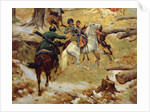 The Death of Major General Sleptsov in Chechnya by Franz Roubaud
