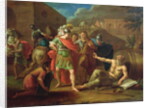 Alexander the Great visits Diogenes at Corinth, 1787 by Ivan Philippovich Tupylev