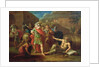 Alexander the Great visits Diogenes at Corinth, 1787 by Ivan Philippovich Tupylev
