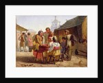 Kvas Seller, 1862 by Vasili Efimovich Kallistov