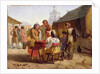 Kvas Seller, 1862 by Vasili Efimovich Kallistov