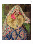 Woman in Old Russian Dress, 1916 by Ivan Semyonovich Kulikov
