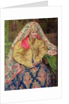 Woman in Old Russian Dress, 1916 by Ivan Semyonovich Kulikov