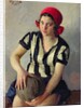 A sportswoman, 1928 by Ivan Semyonovich Kulikov