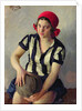 A sportswoman, 1928 by Ivan Semyonovich Kulikov