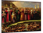 The Baptism of the Murom people by Yaroslav of Murom in 1097 by School Russian