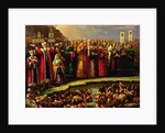 The Baptism of the Murom people by Yaroslav of Murom in 1097 by School Russian