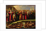 The Baptism of the Murom people by Yaroslav of Murom in 1097 by School Russian