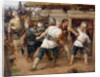 The Pagans killed the first Christians of Kievan Rus, 1884 by Vasilij Ivanovic Surikov