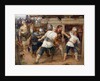 The Pagans killed the first Christians of Kievan Rus, 1884 by Vasilij Ivanovic Surikov