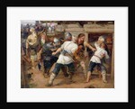 The Pagans killed the first Christians of Kievan Rus, 1884 by Vasilij Ivanovic Surikov
