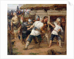 The Pagans killed the first Christians of Kievan Rus, 1884 by Vasilij Ivanovic Surikov
